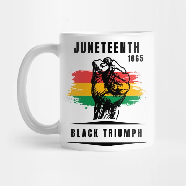 Black Triumph, Juneteenth 1865 by Artisan